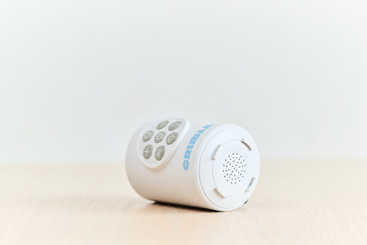 The new Gribbla with glow-in-the-dark buttons